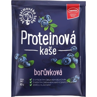 Semix Proteinová kaše borůvková 65 g