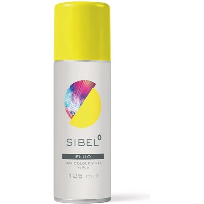 Sibel barevný spray Fluo žltý 125 ml