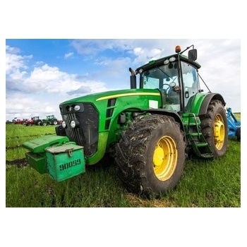 BrandMac Detská deka Zelený traktor