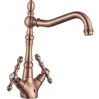 Inter Ceramic Стоящ смесител за кухня Сайлор, Inter Ceramic, ICF 7008853C, старинен (7008853C)