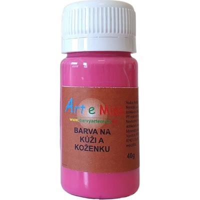 ARTEMISS Farba na kožu a koženku 51 ružová 40 g