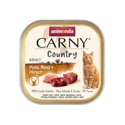 Carny Country Adult krůta hovězí jelen pro kočky 100 g