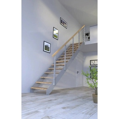 Pertura Libra Rustikálny dub bez podstupníc šedá rovné 85 cm 16/17