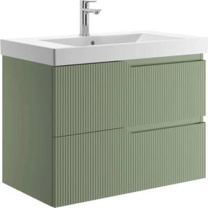 Jika Cubito Style - Шкафче за умивалник, 80x57x45 см, 2 чекмеджета, ментовозелено H40J4424023541 (H40J4424023541)