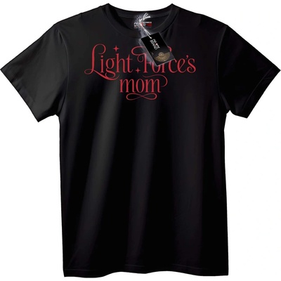 NOONEBRAND Тениска Light Force's Mom - L, White
