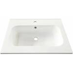 Inter Ceramic Мивка за мебели Inter Ceramic, лъскаво бяло покритие 61 см (6061 - 2)