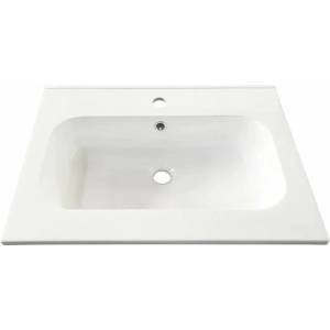 Inter Ceramic Мивка за мебели Inter Ceramic, лъскаво бяло покритие 61 см (6061 - 2)