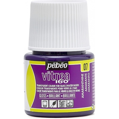 Pébéo Napaľovacia farba na sklo Vitrea 160 45 ml 07 Amaranthine