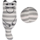 Flamingo Faci kočka hnědá s catnipem 10 cm