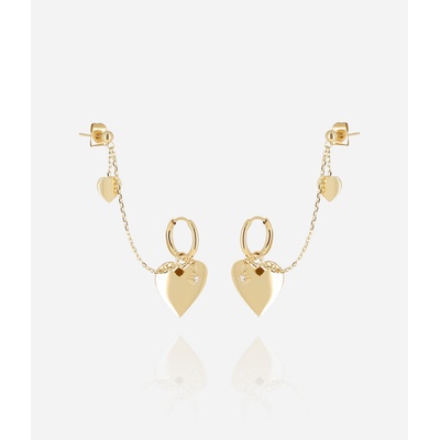 ZAG Bijoux Náušnice z ocele do dvoch dierok SEX26929-01WHT