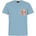 Elevenate Мъжка тениска Elevenate Costa Tee T-shirt - Blue Breeze (012-3575-0113)