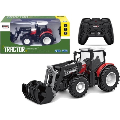 shumee dálkově ovládaný traktor Červený