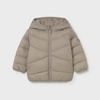 MAYORAL Есенно яке мека материя в сиво-бежов цвят за бебе момиче Mayoral