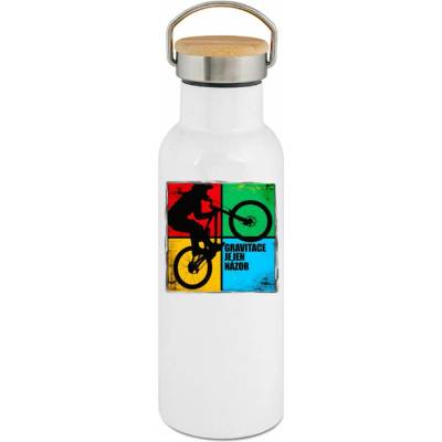 123TRIKO termoska Gravitace je jen názor 500 ml