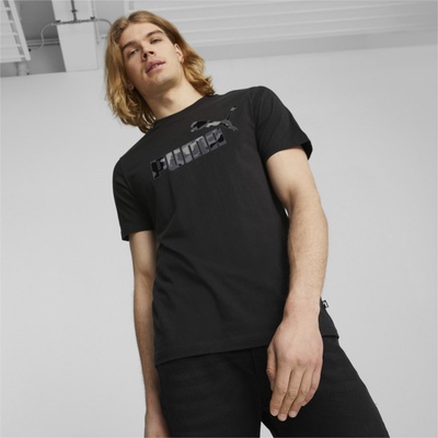 Puma ESS+ 2 Col Small Logo Tee Pánské tričko US L 674470-61