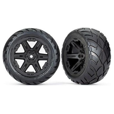 Traxxas колело 2.8", джанта RXT черен, гума Anaconda (2WD задни) (2)