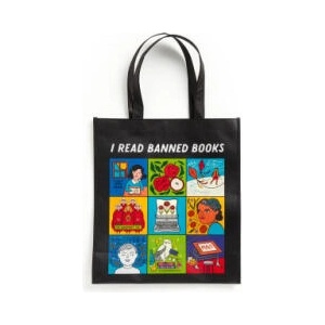 I Read Banned Books Reusable Shopping Bag (0000)