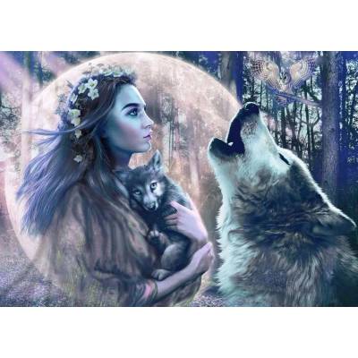 Ravensburger - Puzzle The magic of moonlight - 1 000 piese