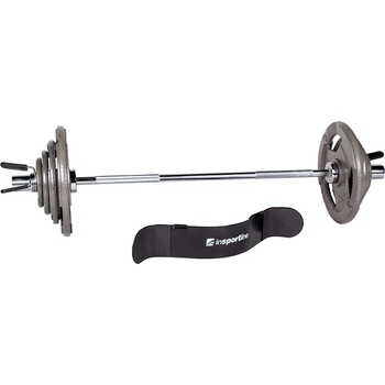 inSPORTline Biceps HAMERTON Olympijský nakladací set 120 cm/50 mm 45 kg