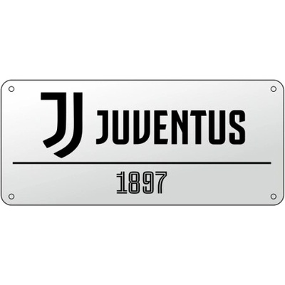 Fan-shop Plechová cedule JUVENTUS FC white