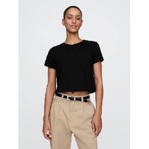 GAP Тениска GAP GAP | Cheren | ЖЕНИ | XL