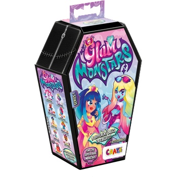 CRAZE Колекционерска фигурка Craze - Glam Monstars, Асортимент (C57650)