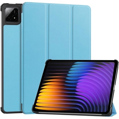 Vsetkonamobil 103515 LEATHER Zaklápací kryt pre Xiaomi Pad 7 / Pad 7 Pro / Pad 8 / Pad 8 Pro svetlomodrý