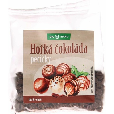 Pecičky z hořké čokolády BIO-NEBIO 100 g