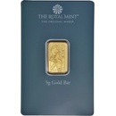The Royal Mint Merry Christmas zlatá tehlička 5 g