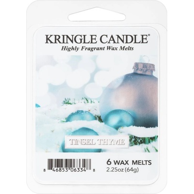 Kringle Candle Tinsel Thyme восък за арома-лампа 64 гр