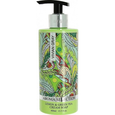 Vivian Gray Aroma Selection Lemon & Green Tea krémové tekuté mydlo 400 ml