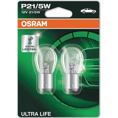 Osram 7528ULT-02B P21/5W BAY15d 12V 21/5W 2 ks
