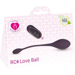 You2Toys RC Love Ball - носимо, акумулаторно, радиоуправляемо вибриращо яйце (лилаво) - desirel