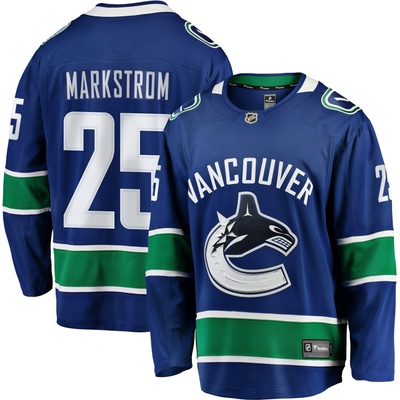 Fanatics Dres Vancouver Canucks #25 Jacob Markstrom Breakaway Alternate Jersey