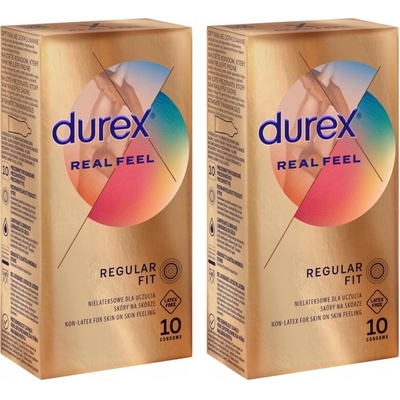 Durex Real Feel kondomy bez latexu 10 ks