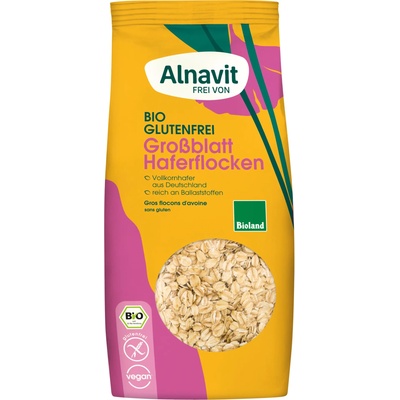 Alnavit Био овесени ядки с големи листа - 450 г