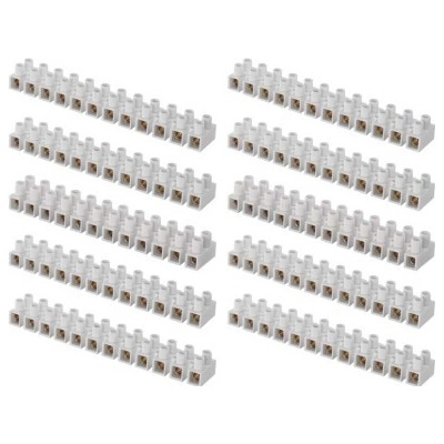 EMOS Svorkovnica 12×16,0 mm biela 10ks 3146001600