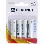 Platinet Алкална батерия Platinum AA 4 бр. в опаковка PMBLR064B (PMBLR064B)