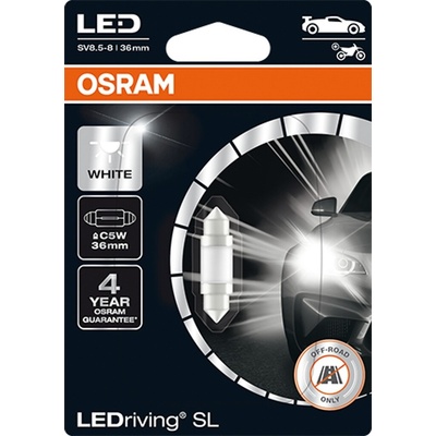 Osram LEDriving SL 6418DWP-01B C5W SV8.5-8 12V 0,6W