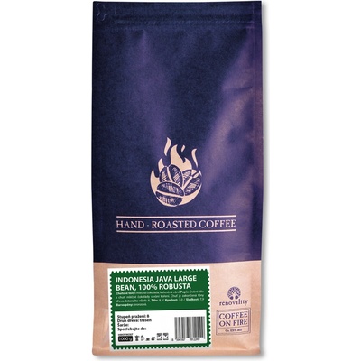 Coffee On Fire Indonesia Java Large Bean 100% Robusta 1 kg