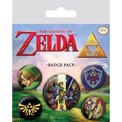 Odznaky set The Legend Of Zelda