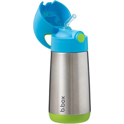 b.box Термо бутилка със сламка b. box - Ocean breeze, 350 ml (BX450)