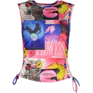 Desigual Дамски топ Desigual, Цвят Синьо (23SWTKBK_BLU_9019)