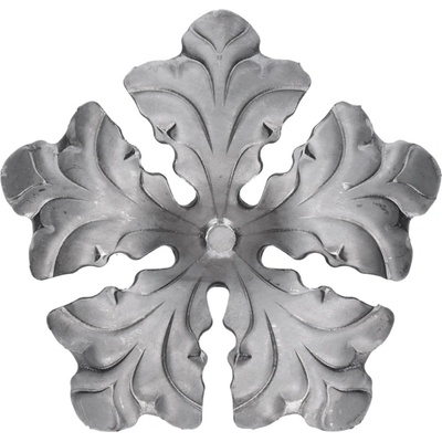 Květ 102 x 106 mm, tloušťka 2 mm