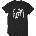 Korn Glitch Logo Black 2XL Риза (PS-1-KORN001-H93-15-BK-XXL)