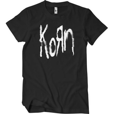 Korn Glitch Logo Black 2XL Риза (PS-1-KORN001-H93-15-BK-XXL)