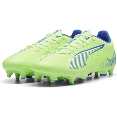 Футболни бутонки Puma Ultra 5 Play Soft Ground Football Boots - Apple/ White