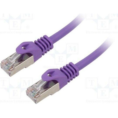 Gembird PP6A-LSZHCU-V-10M Patch S/FTP Cat 6a RJ45 vidlice z obou stran lanko Cu
