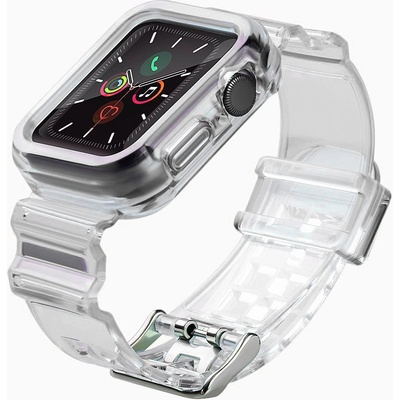 HQWear Каишка HQWear Strap Light Set за Apple Watch 2/3, 38mm, Black Clear (5907769331800)