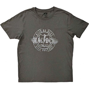 AC/DC Rock or Bust Charcoal Grey L Риза (ACDCTS78MC03)